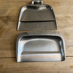 Silver Plated Dust  Pans (Dining Room)