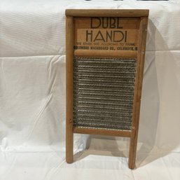 18in Wooden Washboard Decor (BM)