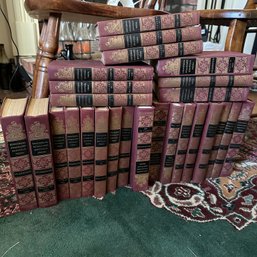 Huge Lot Of Universal Standard Encyclopedias, 1956 (LR)