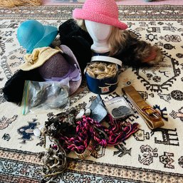 Vintage Hats, Wigs And Belts (BR 1)
