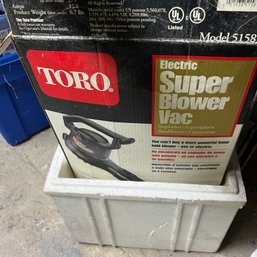 Toro Super Blower Vac (basement)