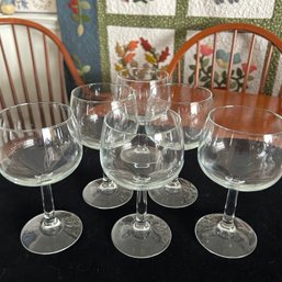 Set Of 6 Wine Glasses (Dining Room)