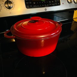 Red Enamelware Pot (Kitchen)