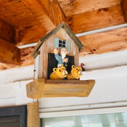 Cute Noah's Ark Themed Bird House (Porch)