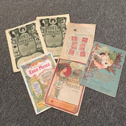 Vintage Theatre Programs Including Astor Theatre, Princess Theatre Montreal, And More! (Zone 1)