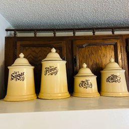 Pfaltzgraff Vintage Canisters - Set Of 4 (Kitchen)