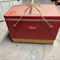 Vintage Coleman Cooler - As Is (basement)