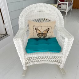 Resin Wicker Rocking Chair - Like New! (Porch)
