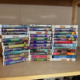 Great VHS Assortment - Disney, Winnie The Pooh, And More (Bsmt 2)