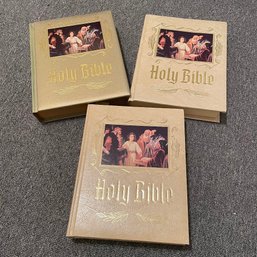 Lot Of Three Heirloom Master Reference Edition Bibles (Zone 1)