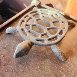 Metal Turtle Trivet (Porch)