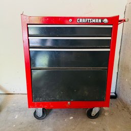 Large Craftsman Tool Chest With Casters READ MORE (Garage)