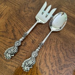 Adorable Seahorse Serving Utensils By Mudpie (DR)