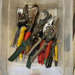 Assorted Wire Cutters (Garage Right)