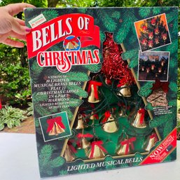 Bells Of Christmas - 10 Lighted Musical Brass Bells With 21 Carols! (Garage)