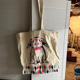 Cute Bunny Tote Bag (basement)