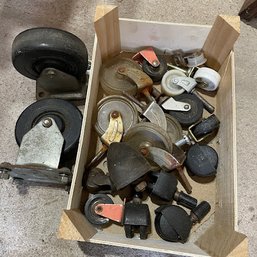 Assorted Wheels And Swivel Casters (Garage Right)