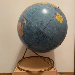 Cram's Imperial 12' World Globe With Unique Stand (Zone 1)