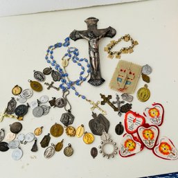 Religious Pendants, Rosary Beads & Crucifix (NK)