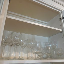 Stemware Assortment Incl. Beautiful Wine Glasses & Brandy Snifter Glasses (Kitchen)