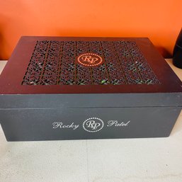 Black Rocky Patel Humidor Cigar Box (Dining Room 48130)