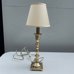 Lamp With White Shade From Homestead Shoppe (TD LOC 10)