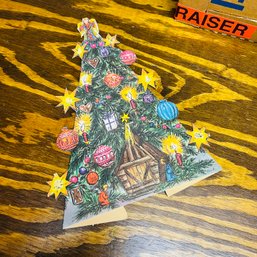 Vintage West Germany Paper Advent Tree (* Zone 2)