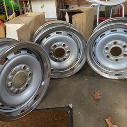3 Used 16 X 6.5' Wheel Tire Rims (garage)