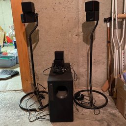 Bose Acoustimass 7 Home Theatre Speaker System With Speaker Stands (Zone 3)