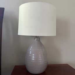 Purple/Gray Toned Table Lamp #1 (MB)