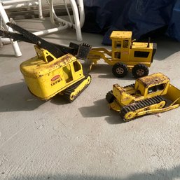 Set Of Three Vintage Tonka Trucks (Storage)