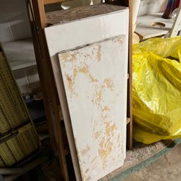 Set Of Four Marble Slabs - Some Wear (BSMT)