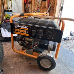 Generac GP6500E Portable Generator (shed)