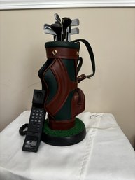 Really Cool! Golf Collectors Take A Look! Golf Caddy Telephone (DR)