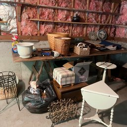 Decor, Garden Items, Small Tables And More (Storage)