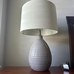 Purple/Gray Toned Table Lamp #2 (MB)