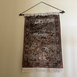 Beautiful Woven Chinese Tapestry (Upstairs BR)