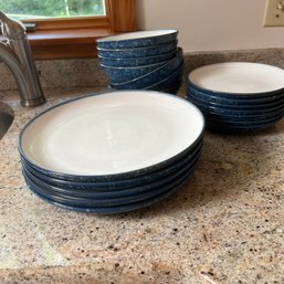 Sango Jewel Blue Dishes - As Is (Kitchen)