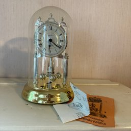 Seth Thomas Westminster Clock With Glass Dome (Up DR)