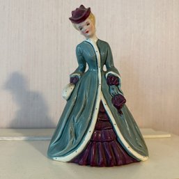 Vintage Florence Ceramic, Pasadena, CA, Ceramic Painted Lady (Up DR)