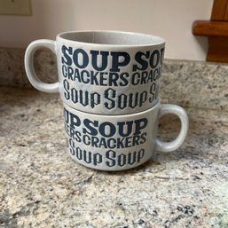 Pair Of Soup Crocks (Kitchen)