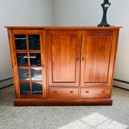 Pennsylvania House Solid Wood Media Cabinet (loft)