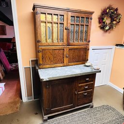 Vintage Hoosier-style Cabinet (Basement)