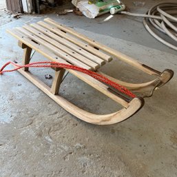 Small Wooden Sled (garage)