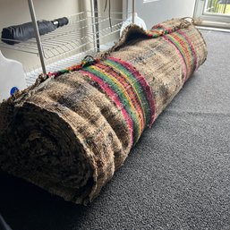 Long Woven Runner Rug (entry)