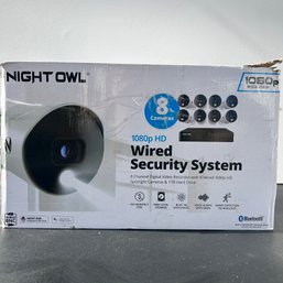 NIGHT OWL Wired Security System - 8 Channel Digital Video Recorder W 8 Spotlight Cameras & 1TB HD (POD)