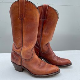 Vintage Brown Leather Frye Boots (TD)