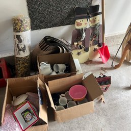 Odds And Ends Lot: Dishes, Decor And More (garage)
