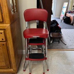 Red Chair Stool (Kitchen)