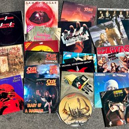 Vinyl Record Lot: Vintage Heavy Metal! Ozzy, Black Sabbath, DIO, Scorpions, Etc (POD)